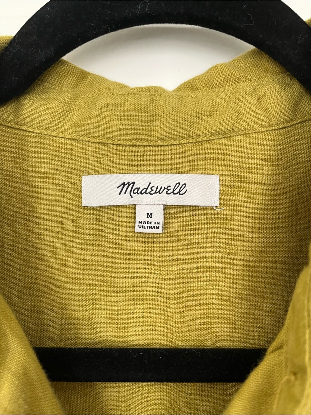 Madewell Linen Crop Dolman Shirt - Picture 4 of 6